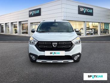 SPOTICAR Dacia Lodgy Tce 130 Fap 7 Places Stepway Occasion - Monospace Essence Blanc - Trans en provence - 1203930029_2