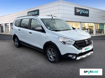 SPOTICAR Dacia Lodgy Tce 130 Fap 7 Places Stepway Occasion - Monospace Essence Blanc - Trans en provence - 1203930029_3