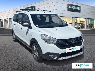 SPOTICAR Dacia Lodgy Blue Dci 115 7 Places Stepway Occasion - Monospace Diesel Blanc - Nice - 1204043372_3
