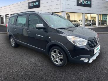 SPOTICAR Dacia Lodgy Blue Dci 115 7 Places Stepway Occasion - Monospace Diesel Noir - Saint Brieuc - 1204043832_3