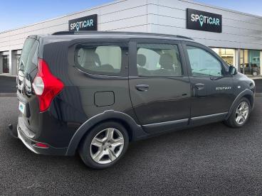 SPOTICAR Dacia Lodgy Blue Dci 115 7 Places Stepway Occasion - Monospace Diesel Noir - Saint Brieuc - 1204043832_4