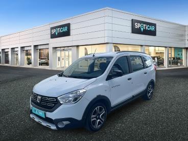 SPOTICAR Dacia Lodgy Stepway Blue Dci 115 -2020 Occasion - Monospace Diesel Blanc - Ancenis-st-gereon - 1204185647_1