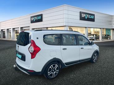 SPOTICAR Dacia Lodgy Stepway Blue Dci 115 -2020 Occasion - Monospace Diesel Blanc - Ancenis-st-gereon - 1204185647_5