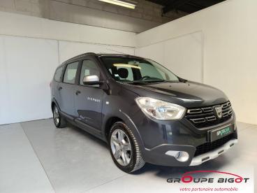 SPOTICAR Dacia Lodgy 1.2 Tce 115ch Stepway 7 Places Occasion - Monospace Essence Gris Platine - Vendome - 1204202181_2