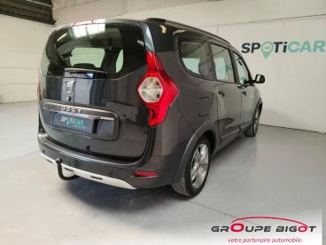 SPOTICAR Dacia Lodgy 1.2 Tce 115ch Stepway 7 Places Occasion - Monospace Essence Gris Platine - Vendome - 1204202181_4