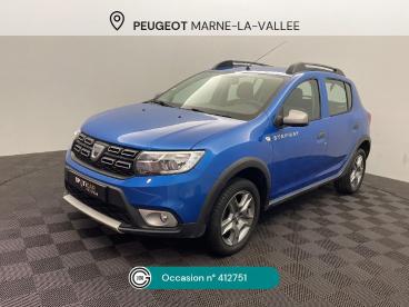 SPOTICAR Dacia Sandero Tce 90 Stepway Occasion - Citadine Essence Bleu D'azurite - Montevrain - 1203614321_1