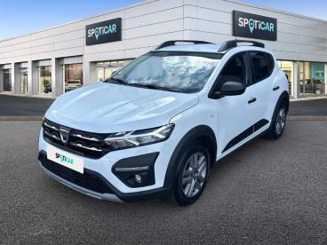 SPOTICAR Dacia Sandero Tce 90 Stepway Essentiel Occasion - Citadine Essence Blanc - Villefranche sur saone - 1203671445_1