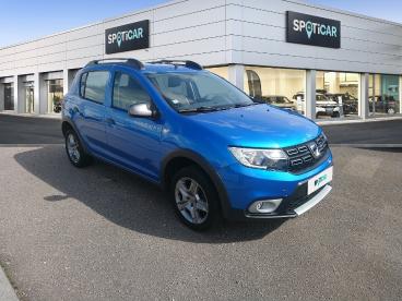 SPOTICAR Dacia Sandero 0.9 Tce 90ch Stepway Occasion - Citadine Essence Bleu Azurite - Barberey-saint-sulpice - 1203676963_3