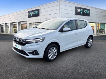 SPOTICAR Dacia Sandero 1.0 Eco-g 100ch Expression Occasion - Citadine Gpl Blanc - Reims - 1203718644_1