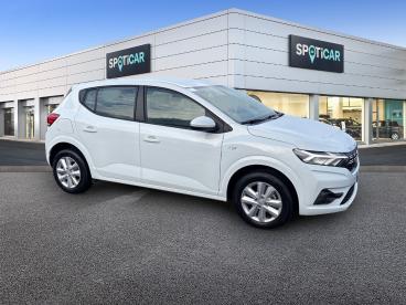 SPOTICAR Dacia Sandero 1.0 Eco-g 100ch Expression Occasion - Citadine Gpl Blanc - Reims - 1203718644_3