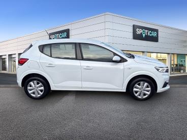 SPOTICAR Dacia Sandero 1.0 Eco-g 100ch Expression Occasion - Citadine Gpl Blanc - Reims - 1203718644_4