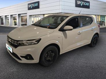 SPOTICAR Dacia Sandero 1.0 Tce 90ch Expression Occasion - Citadine Essence Blanc - Dommartin Les Toul - 1203724859_1