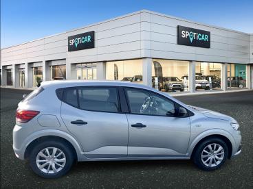 SPOTICAR Dacia Sandero Eco-g 100 - 22 Essentiel Occasion - Citadine Essence Gris Clair - Gien - 1203732825_4