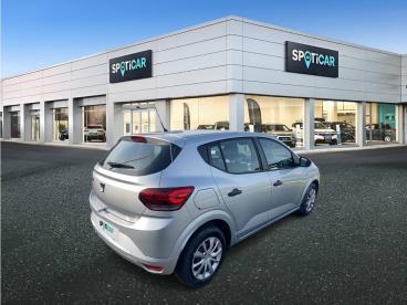 SPOTICAR Dacia Sandero Eco-g 100 - 22 Essentiel Occasion - Citadine Essence Gris Clair - Gien - 1203732825_5