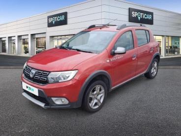 SPOTICAR Dacia Sandero 1.5 Dci 90ch Stepway Occasion - Citadine Diesel Rouge De Feu - Nimes - 1203739315_1