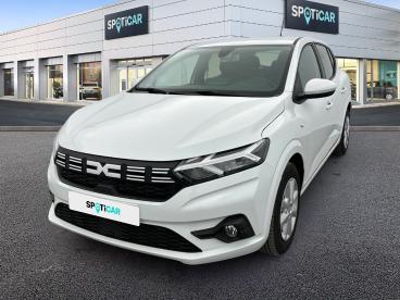 SPOTICAR Dacia Sandero Eco-g 100 Expression Occasion - Citadine Essence Blanc - Nanterre - 1203749983_1