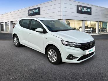 SPOTICAR Dacia Sandero 1.0 Tce 90ch Expression Cvt Occasion - Citadine Essence Blanc - Ales - 1203750477_3