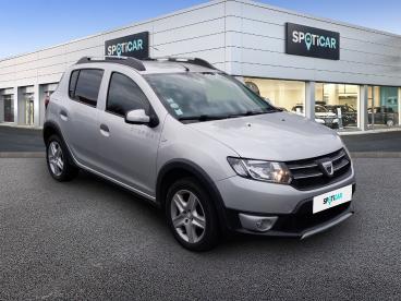 SPOTICAR Dacia Sandero 1.5 Dci 90ch Eco&sup2; Stepway Prestige Occasion - Citadine Diesel Gris Platinium - Abbeville - 1203750483_3