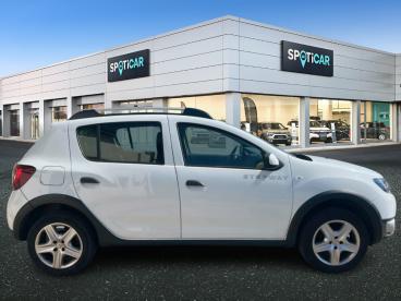 SPOTICAR Dacia Sandero Stepway Prestige Tce 90 Occasion - Citadine Essence Blanc - Bain De Bretagne - 1203759502_3