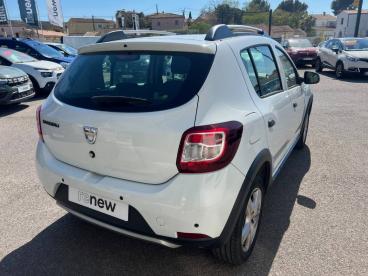 SPOTICAR Dacia Sandero Stepway Prestige Tce 90 Occasion - Citadine Essence Blanc - Bain De Bretagne - 1203759502_4