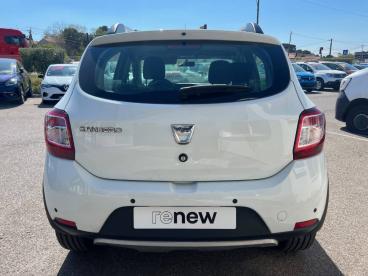 SPOTICAR Dacia Sandero Stepway Prestige Tce 90 Occasion - Citadine Essence Blanc - Bain De Bretagne - 1203759502_5