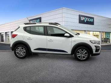 SPOTICAR Dacia Sandero Confort Eco-g 100-22 Stepway Occasion - Citadine Gpl Blanc - Perpignan - 1203769487_3