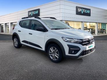 SPOTICAR Dacia Sandero Tce 90 Stepway Essentiel Occasion - Citadine Essence Blanc - Dijon - 1203784074_3