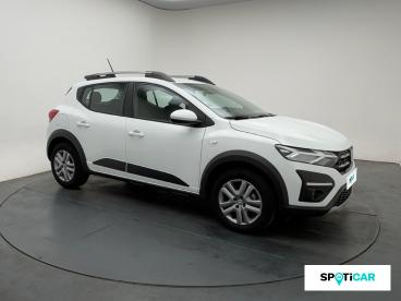 SPOTICAR Dacia Sandero 1.0 Eco-g 100ch Stepway Confort -22 Occasion - Citadine Gpl Blanc - Bourg En Bresse - 1203787605_3