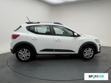 SPOTICAR Dacia Sandero 1.0 Eco-g 100ch Stepway Confort -22 Occasion - Citadine Gpl Blanc - Bourg En Bresse - 1203787605_4