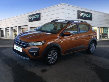 SPOTICAR Dacia Sandero Eco-g 100 Stepway Confort Occasion - Citadine Essence Orange - Bourg De Peage - 1203796025_1