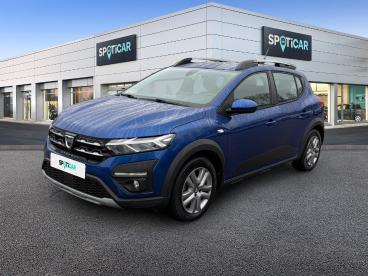SPOTICAR Dacia Sandero Tce 90 Cvt - 22 Stepway Confort Occasion - Citadine Essence Bleu - Epinal - 1203797447_1