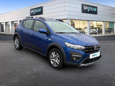 SPOTICAR Dacia Sandero Tce 90 Cvt - 22 Stepway Confort Occasion - Citadine Essence Bleu - Epinal - 1203797447_3
