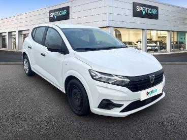 SPOTICAR Dacia Sandero Sce 65 - 22 Essentiel Occasion - Citadine Essence Blanc - Epinal - 1203797450_3