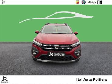 SPOTICAR Dacia Sandero 1.0 Eco-g 100ch Stepway Confort Occasion - Citadine Gpl Rouge Fusion Métallisé - Poitiers - 1203823385_2