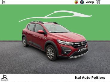 SPOTICAR Dacia Sandero 1.0 Eco-g 100ch Stepway Confort Occasion - Citadine Gpl Rouge Fusion Métallisé - Poitiers - 1203823385_3