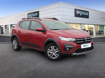 SPOTICAR Dacia Sandero Eco-g 100 - 22 Stepway Confort Occasion - Citadine Essence Rouge - Flers - 1203857597_3