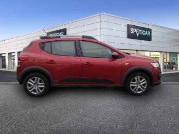 SPOTICAR Dacia Sandero Eco-g 100 - 22 Stepway Confort Occasion - Citadine Essence Rouge - Flers - 1203857597_4