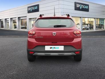 SPOTICAR Dacia Sandero Eco-g 100 - 22 Stepway Confort Occasion - Citadine Essence Rouge - Flers - 1203857597_5