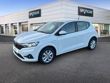 SPOTICAR Dacia Sandero Tce 90 Cvt - 22 Confort Occasion - Citadine Essence Blanc - Morigny etampes - 1203885463_1