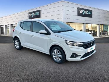 SPOTICAR Dacia Sandero Tce 90 Cvt - 22 Confort Occasion - Citadine Essence Blanc - Morigny etampes - 1203885463_3