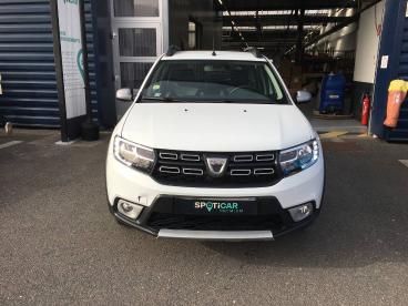 SPOTICAR Dacia Sandero Blue Dci 95 Stepway Occasion - Citadine Diesel Blanc - Montargis - 1203901045_2