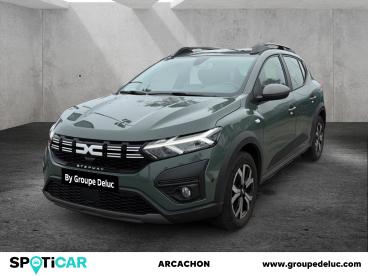 SPOTICAR Dacia Sandero 1.0 Eco-g 100ch Stepway Expression Occasion - Citadine Gpl Kaki Lichen - La Teste De Buch - 1203912687_1