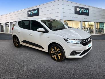 SPOTICAR Dacia Sandero 1.0 Tce 90ch Expression Auto -24 Occasion - Citadine Essence Blanc - Dizy - 1203948618_3