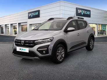 SPOTICAR Dacia Sandero Eco-g 100 - 22 Stepway Confort Occasion - Citadine Essence Gris Clair - Montpellier - 1203953693_1