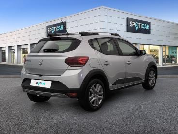 SPOTICAR Dacia Sandero Eco-g 100 - 22 Stepway Confort Occasion - Citadine Essence Gris Clair - Montpellier - 1203953693_2