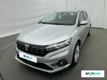 SPOTICAR Dacia Sandero 1.0 Tce 90ch Confort Occasion - Citadine Essence Gris Comète Métallisé - Eybens - 1203965153_1
