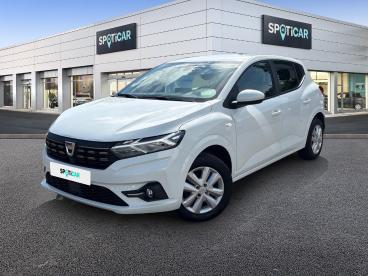 SPOTICAR Dacia Sandero Tce 90 - 22 Stepway Confort Occasion - Citadine Essence Blanc - Vire - 1203986016_1