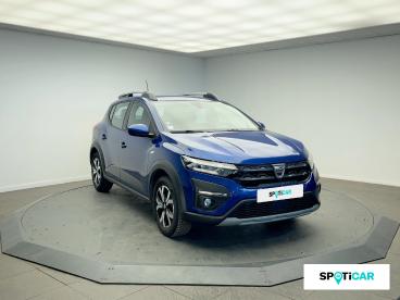 SPOTICAR Dacia Sandero Eco-g 100 - 22 Stepway Confort Occasion - Citadine Essence Bleu - Tarbes - 1203986707_3