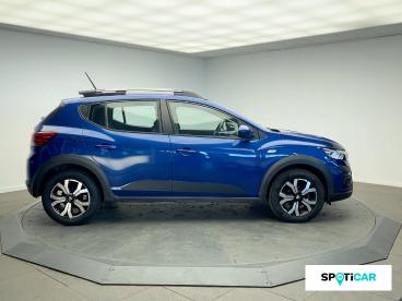 SPOTICAR Dacia Sandero Eco-g 100 - 22 Stepway Confort Occasion - Citadine Essence Bleu - Tarbes - 1203986707_4