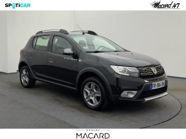 SPOTICAR Dacia Sandero 1.5 Blue Dci 95ch Stepway - 20 Occasion - Citadine Diesel Noir Nacré - Boe - 1203989650_4